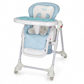 Стул-шезлонг для кормления Nuovita Tutela, цвет - Blu trapuntata/Голубой со стежкой (Nuovita, M08_450)